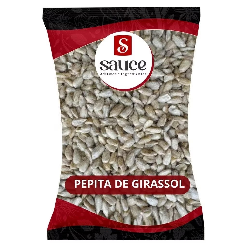 Embalagem da Pepita de Girassol Sauce com cupom de desconto na Shopee